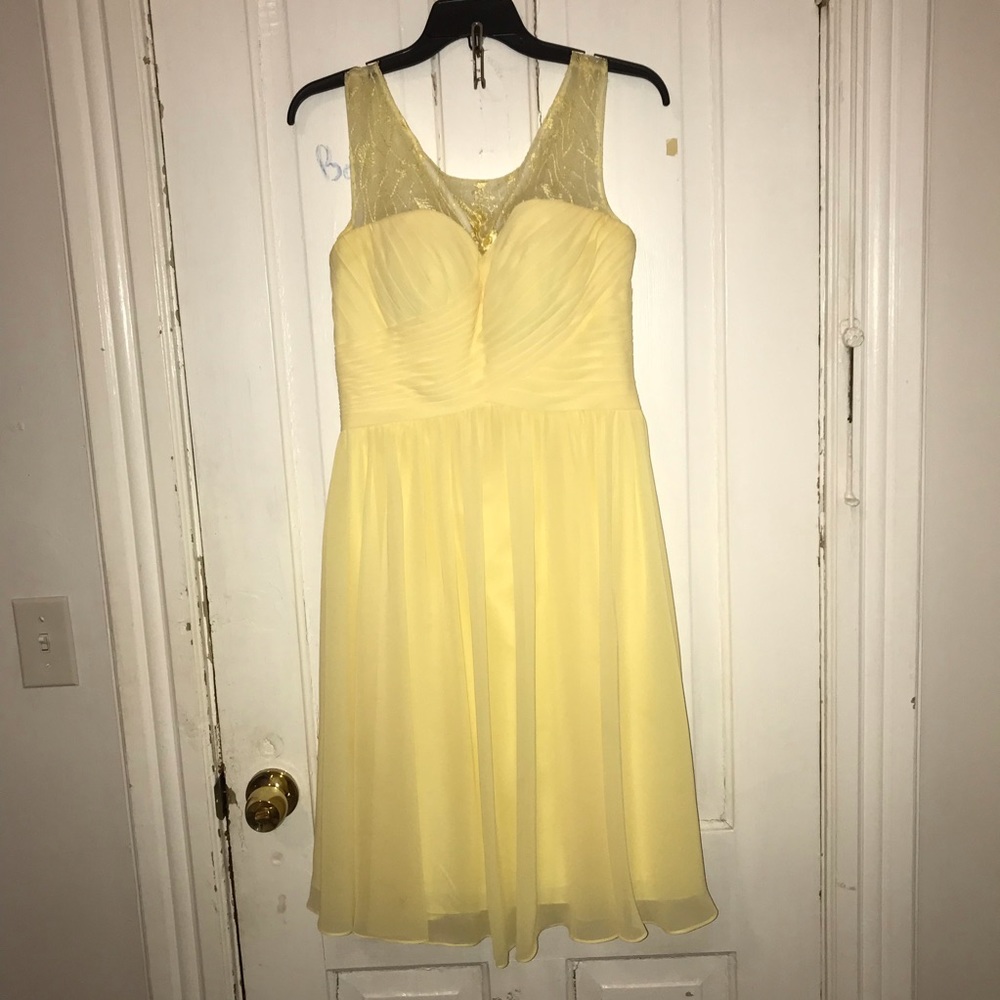 Azazie Betty Daffodil Bridesmaid Dress